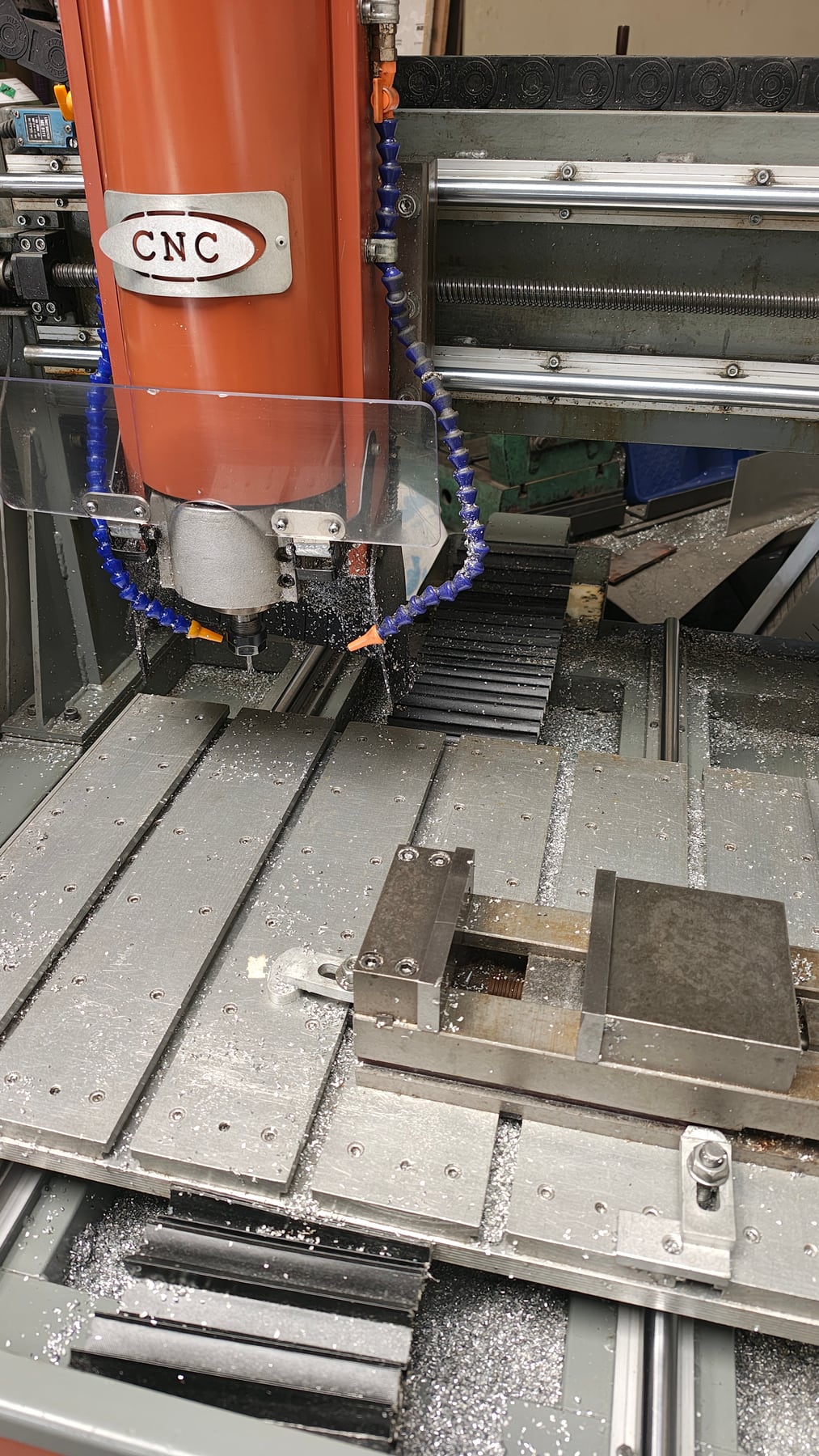 Frezarka CNC w warsztacie